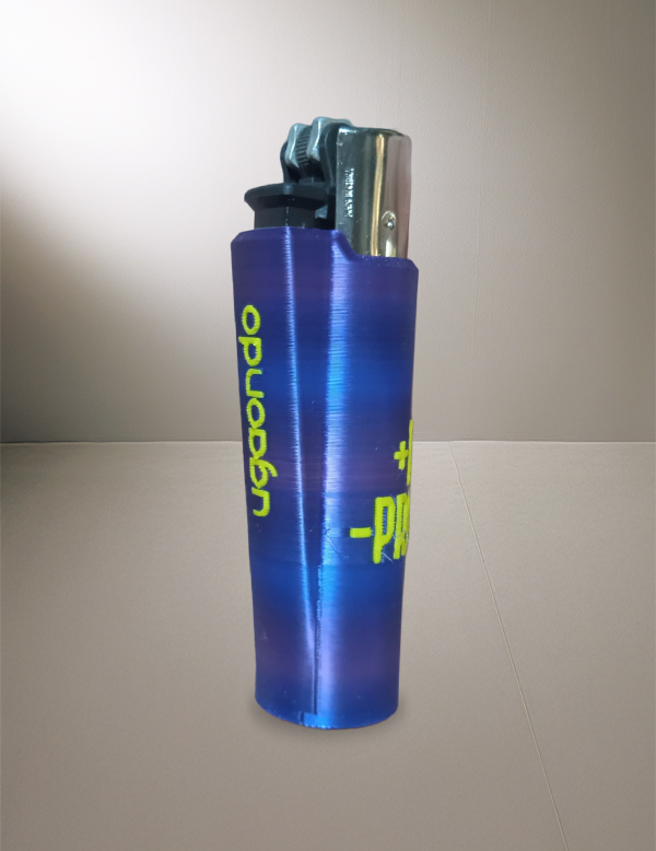 MECHERO FUNDA PLASTICO 3D
